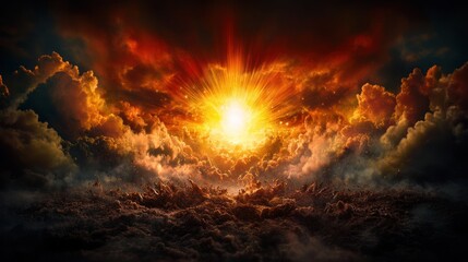Heavenly Revelation: Glorious Return of Jesus Christ in the Sky