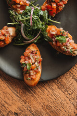 TOSTAS COMIDA MEDITERRANEA