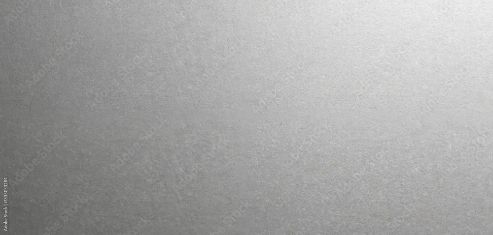 Poster Grey cardboard texture background with rough paper surface. Blank fiberboard material pattern with copy space. Industrial grunge wallpaper sample. Use for design element, canvas mockup, banner