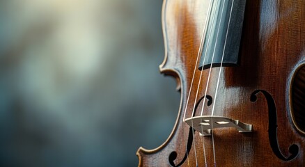 cello set against white background