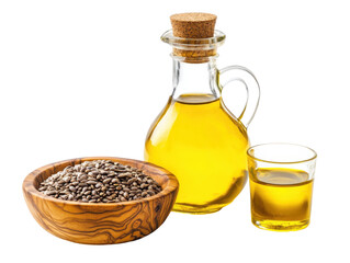 Isolated Flax Seeds and Flaxseed Oil