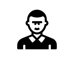 Man icon and man vector