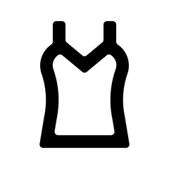 Tank top icon. sign for mobile concept and web design. vector illustration