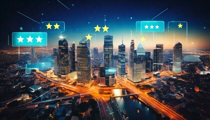 Futuristic financial data visualization with glowing bar charts, line graphs, and digital analytics, representing stock market trends, global economy, and investment insights.