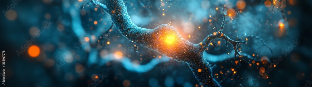 Poster an animated close-up of molecular structures, displaying detailed intricacies and vivid colors that 