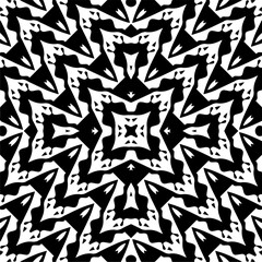 Black pattern, Abstract texture for fabric print, card, table cloth, furniture, banner, cover, invitation, decoration, wrapping. Repetition pattern.