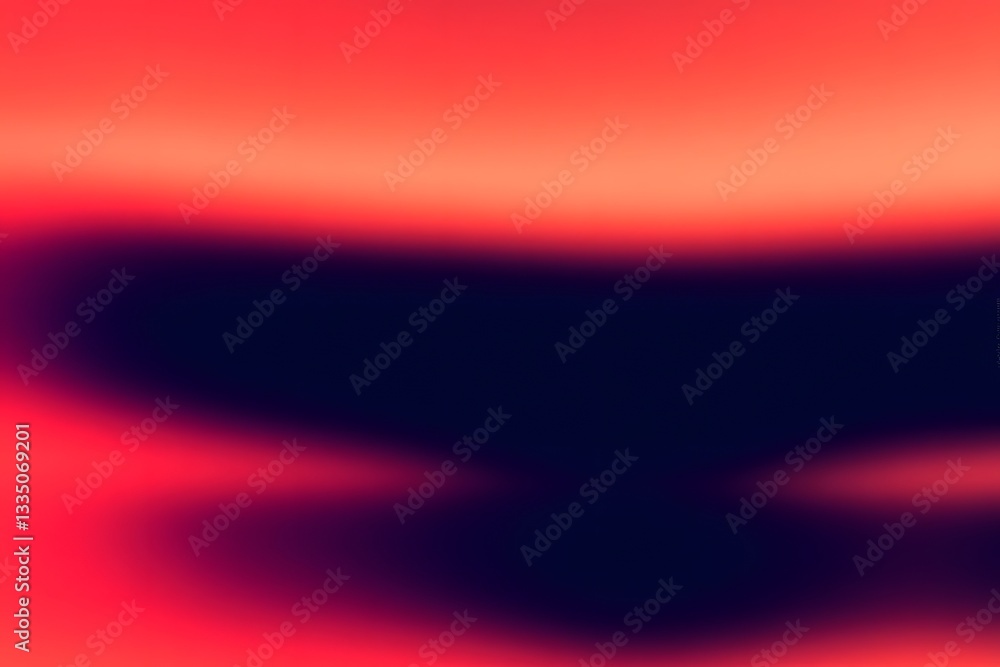 Poster an abstract image with gradient colors and a blurred appearance