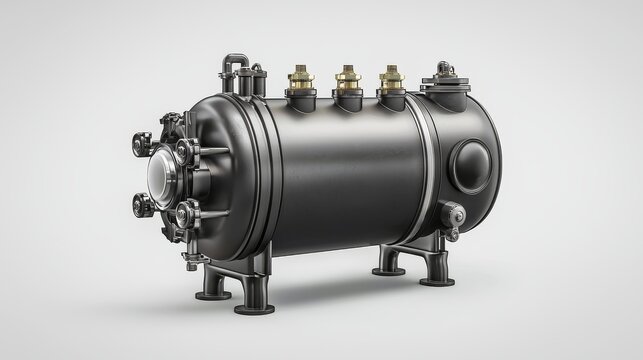 Heavyduty black air compressor, powerful and reliable performance for demanding tasks