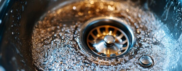 An intimate view of a metal surface with intricate perforations, emphasizing texture and depth, illuminated by warm lighting