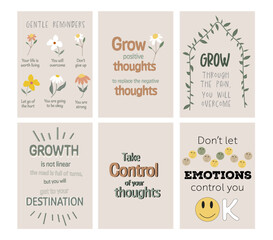 Wall art posters, mental health posters, positive affirmation posters, self care posters, affirmation cards. Affirmation wall art, stickers, motivation posters. Printable art
