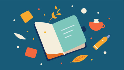 Memorable Recipe Book An open wellloved recipe book with handwritten notes and sticky tabs alongside ingredients tered around evoking nostalgia for home cooking and family