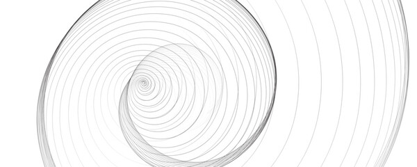 abstract geometric spiral swirl line pattern background for business technology background. Geometric stroke pattern symmetric spiral swirl round wave element design. Abstract background of lines.