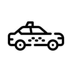 taxi line icon