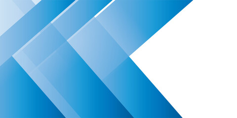 Fototapeta premium Modern Blue Abstract Geometric Background