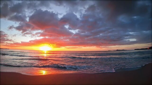 Beautiful Sunrise (vertical tilt)