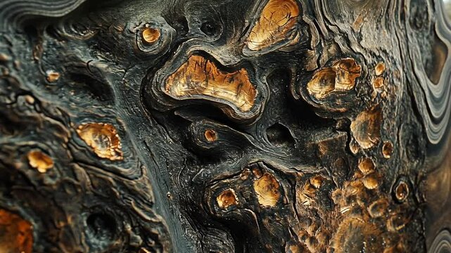 Intricate Wood Texture: A Close-Up of Nature's Art