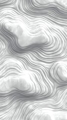 Abstract Gray Landscape Design with Intricate Lines and Forms