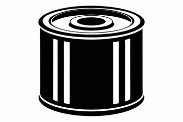 oil filter line art silhouette vector illustration