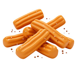 Delicious Churros with Sprinkles and Spices, Perfect for a Sweet Treat