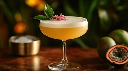 Tropical Passionfruit Cocktail