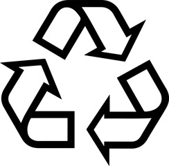 Recycling Symbol – Eco-Friendly, Sustainability, and Waste Management Icon