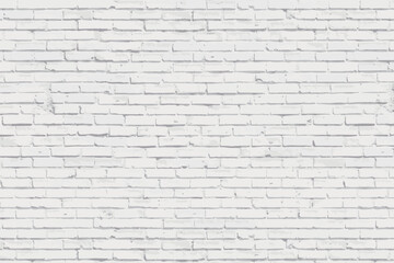 Texture of a white brick wall vector illustration