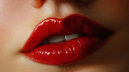 Fototapeta premium Human lips