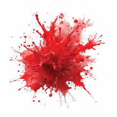 abstract 3d paint splatter and splash in different colour style isolated on white background