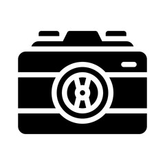 camera glyph icon
