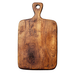 Rustic Wooden Cutting Board Handcrafted Dark Brown Wood Chopping Block Kitchen Utensil