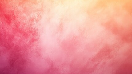 Fototapeta premium Coral Gradient Background with Light Texture for Design