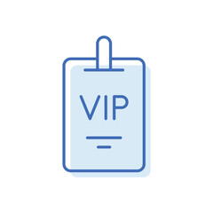 Fototapeta premium Vip Pass Vector icon