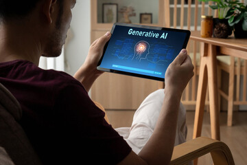 Generative AI virtual assistant tools for prompt engineer and user for ease of engage artificial...