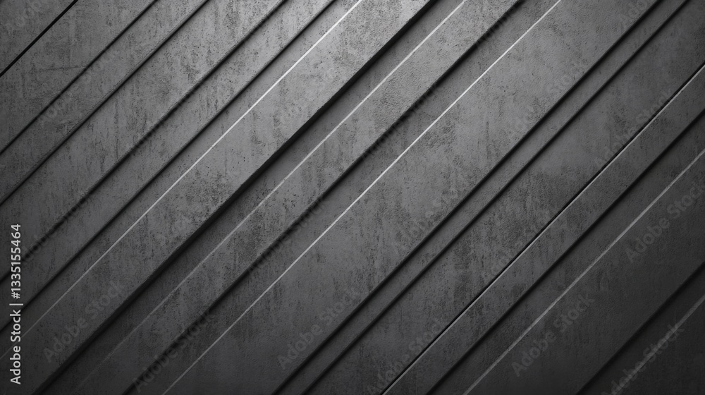 Poster abstract dark gray diagonal stripes background texture.
