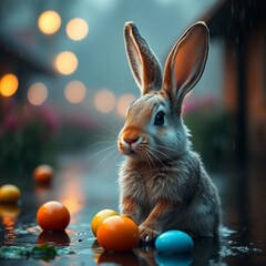 Fototapeta premium easter bunny