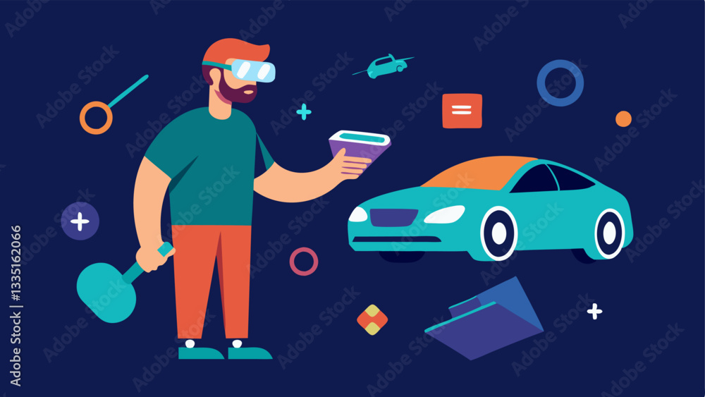 Poster sculpting in vr a designer using hand gestures to sculpt a virtual car body in augmented reality wit