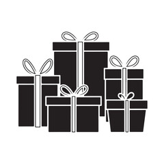gift boxes vector illustration