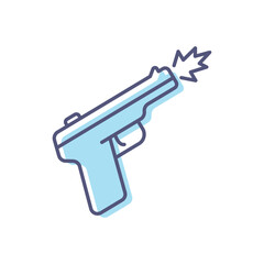Shooting  Vector icon
