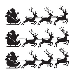   riding a sleigh icon