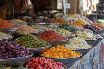 Delicious manakish close to various Moroccan options
