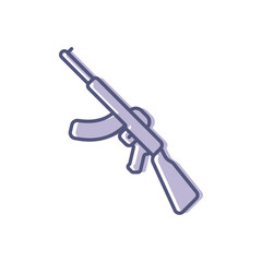 Rifle  Vector icon