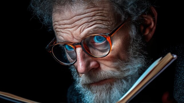 The Stoic German Philosopher with his AI-Generated Book