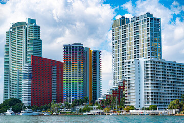 Obraz premium Miami city skyline