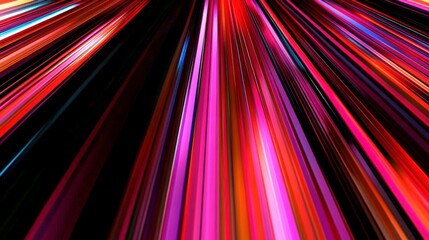 Dynamic Abstract Lines: A Vibrant Visual Symphony