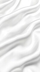 Obraz premium A Stunning White Fabric Texture. A Closeup View of Elegant White Fabric, Perfect for Backgrounds and Designs. High-Quality Image of White Fabric.