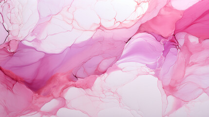 Pink, purple and white marble, white, purple, smooth, facing, tile, polished, shiny, top view, color image, picture, image for printing, without people, signboard, nature pattern, ai
