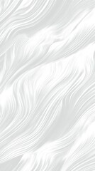 Obraz premium Abstract White Wavy Lines Design - Modern Background Art