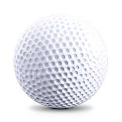golf ball isolated on transparent background