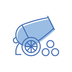Cannon  Vector icon