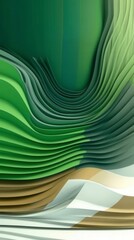 Abstract Architectural Design with Dynamic Geometric Patterns and Layered Architectural Forms